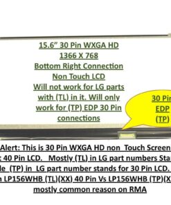 Alternative view of Generic 15.6" HD Screen Compatible with Lenovo G50-80 (5D10G74897 NT156WHM-N12) Laptop Replacement LED LCD