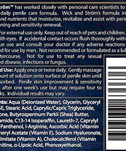 Penile Cream Moisturizer - Helps Reduce Chafing and Dry Irritated Skin - Dermatologist and Urologist Approved - Wick & Strom - 4.25 oz (4.25 Fl Oz (Pack of 1)) 4.25 Fl Oz (Pack of 1) 17 61sUNYxym8L