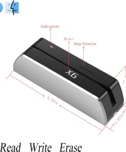 Misiri X6 Smallest USB 3 Tracks Mag VIP Card Reader Writer Encoder 14 61sX6bdxvVL