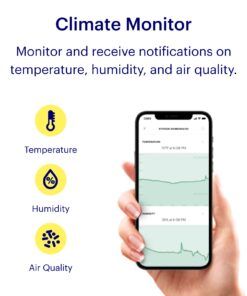 Canary Pro Indoor Home Security Camera 1080p HD WiFi IP | 24/7 Watch Live Video, Siren, Climate Monitor, Motion Alerts, Two-Way Talk, Night Vision, 10x Zoom, Private Mode, Works with Alexa and More 38 61sXGp1mj5L
