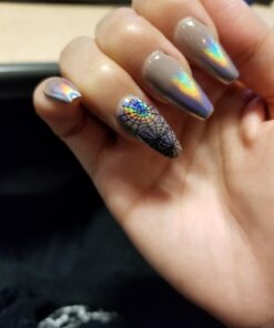 Konad Nail Art Stamping Polish, Black Pearl 28 61sXfdtqjwL