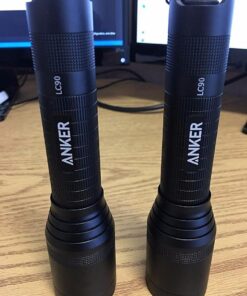 Anker Rechargeable Bolder LC90 LED Flashlight, Pocket-Sized Torch with Super Bright 900 Lumens CREE LED, IPX5 Water-Resistant, Zoomable, 5 Light Modes 46 61sZDnzeZeL