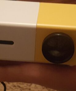 Meer Mini Projector,Portable Movie Projector,Smart Home Projector,Neat Projector for iOS,Android,Windows,PS5,Laptop,TV-Stick,Compatible with HDMI,USB,Audio,TF Card,AV and Remote Control YG300 51 61sZjwZ1D5L