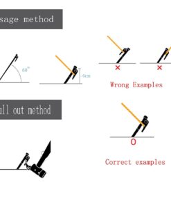 IUMÉ 10-Pack Tent Stakes, Black / 11.8inch Heavy Duty Camping Stakes with Oxford Fabric Pouch, Unbreakable and Inflexible Steel Ground Stakes Tent for Outdoor Trip Hiking Gardening 16 61sZmXU G0L