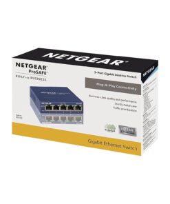 NETGEAR 5-Port Gigabit Ethernet Unmanaged Switch GS105NA 5 port 20 61saQvwi2YL