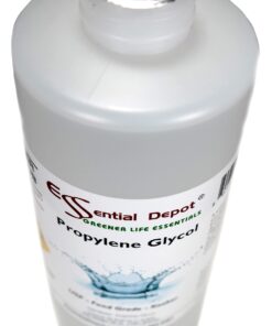 Propylene Glycol - USP - Kosher - Food Grade - USP - Kosher - 36 oz net wt in a 1 Quart Safety Sealed HDPE Container with resealable Cap 9 61saj5OaEUL