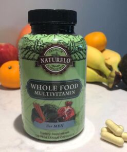 NATURELO Whole Food Multivitamin for Men - with Vitamins, Minerals, Organic Herbal Extracts - Vegetarian - for Energy, Brain, Heart, Eye Health - 120 Vegan Capsules 50 61scZEMLbTL