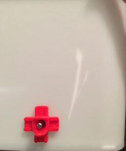 RentACoop 2 Gallon Chicken BPA-Free Plastic Bucket Waterer Set with 4 Horizontal Nipples - Center Placement 27 61sd xJ6LL