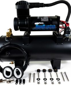 HornBlasters Outlaw Black 228H 2 Gallon All-In-One Train Horn Kit - Easy Install 14 61sdaZdbkSL