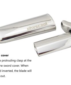 PHYSKOW Premium Extendable Chinese Taichi Sword with Free Luxury Red Sword Tassel and PU Leather Bag 38.00"/96cm 11 61sfW5PNQeL