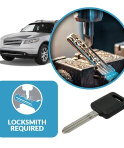 Keyless2Go Replacement for New Uncut Transponder Ignition 46 Chip Car Key for Select Maxima Rogue Sentra Altima Vehicles That Use NI04T Key (2 Pack) 8 61sflHTcYNL
