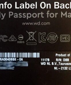WD My Passport for Mac Portable External Hard Drive 4TB USB-A ready 27 61sgARX39zL