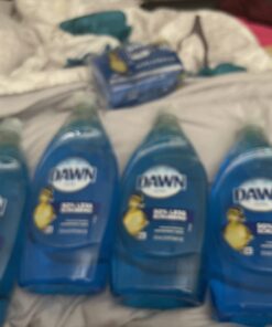 Dawn Ultra Dishwashing Liquid Dish Soap (4x19.4 Fl oz) + Non-Scratch Sponge (2 Count), Original Scent 77.60 Fl Oz (Pack of 1) 27 61sgHvE4UcL