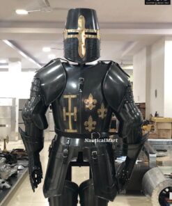 Alternative view of Medieval Knight Crusader Suit of Armor Full Body Armour