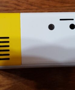 Meer Mini Projector,Portable Movie Projector,Smart Home Projector,Neat Projector for iOS,Android,Windows,PS5,Laptop,TV-Stick,Compatible with HDMI,USB,Audio,TF Card,AV and Remote Control YG300 47 61sgngpK0oL