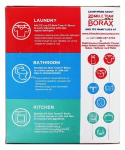 Twenty Mule Team Natural Laundry Booster & Multi Purpose Cleaner -65 oz 12 61sjXY9KiWL