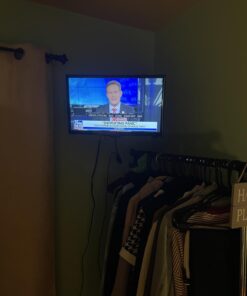 Full Motion TV Monitor Wall Mount Bracket Articulating Arms Swivel Tilt Extension Rotation for Most 13-42 Inch LED LCD Flat Curved Screen TVs & Monitors, Max VESA 200x200mm up to 44lbs by Pipishell 51 61slHZgikoL