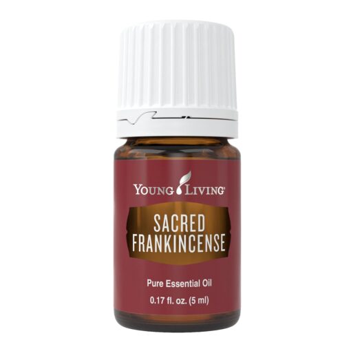 Young Living Sacred Frankincense Essential Oil 5ml - Meditative and Spiritual Awareness - Pure and Exquisite - Grounding, Woodsy aroma - Prayer, Mediation, Yoga