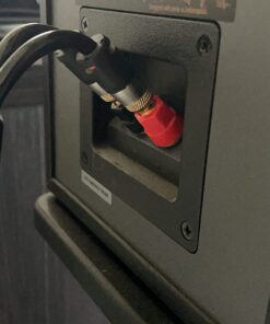 Mediabridge 12AWG Ultra Series Speaker Cable - Gold Plated Banana Tips (12 FT) - CL2 99.9% Oxygen Free - Black (SWT-12B-12B) 12 Feet 39 61smFJyQcCL