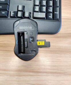 Wireless Keyboard and Mouse Combo, Full-Sized 2.4GHz Wireless Keyboard with Comfortable Palm Rest and Optical Wireless Mouse for Windows, Mac OS PC/Desktops/Computer/Laptops Black 52 61snmkvcQhL