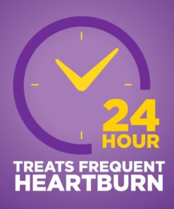 Amazon Basic Care Omeprazole Delayed Release Tablets 20 mg, Treats Frequent Heartburn, Acid Reducer, Heartburn Medicine, 42 Count (Pack of 1) Unflavored 42 Count (Pack of 1) 23 61spAKxsgdL