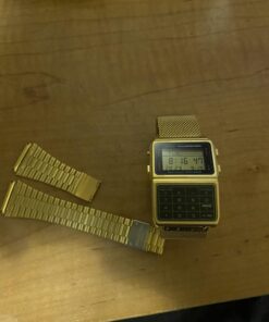 Casio #DBC611G-1D Men's Gold Tone 25 Memory Calculator Databank Watch 21 61sq5UNVt L