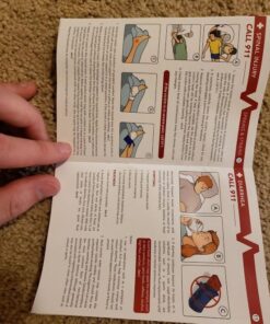 Surviveware Comprehensive Premium First Aid Kit Emergency Medical Kit for Trucks, Cars, Camping, Office and Sports and Outdoor Emergencies - Small 100 Piece Set Regular 71 61sqz8EZLQL