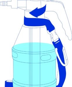 CoreGear Classic USA Misters 1.5 Liter Personal Water Mister Pump Spray Bottle Blue 19 61sr8GtJGyL 1