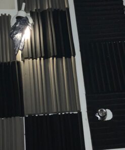 12 pack Acoustic Panels Self-Adhesive, 1" X 12" X 12" Quick-Recovery Sound Proof Foam Panels, Acoustic Foam Wedges High Density, Soundproof Wall Panels for Home Studio,Carbon Black 1 Inch 12 Pack Self Adhesive 27 61srMvAUgRL