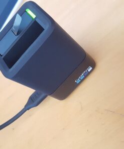 GoPro Dual Battery Charger + Battery for HERO7/HERO6 Black/HERO5 Black (GoPro Official Accessory) 59 61srdvXftPL