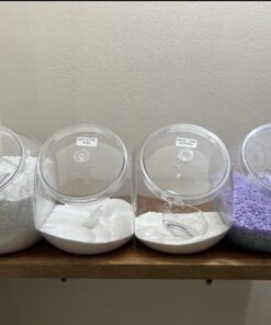 Clear Plastic Container with Lid - 80oz, 1 Piece - Perfect for Weddings, Birthdays & Celebrations 80 Oz 23 61srxSaiXOL