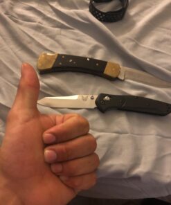 Benchmade - Osborne 940 EDC Knife with Black G10 Handle (940-2) Black G10 - Satin Finish 52 61su3gTqzqL