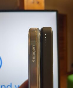 Anker Magnetic Battery, 5,000mAh Foldable Magnetic Wireless Portable Charger with Stand and USB-C (On The Side), Only for iPhone 15/15 Plus/15 Pro/15 Pro Max, iPhone14/13 Serie Interstellar Gray 57 61suzQMxnBL