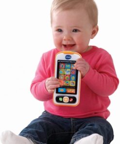 VTech Touch and Swipe Baby Phone, Orange Standard Packaging 20 61sv1a2fbjL