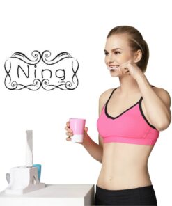 Alternative view of Automatic Toothpaste Dispenser Toothbrush Cup and Holder Wall/Mirror Mountable with Suction Cups Or Standalone by Ning store