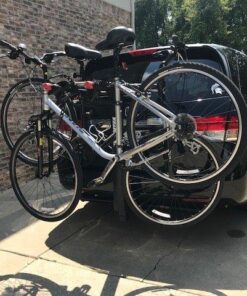 YAKIMA, DoubleDown 4 Tilting Hitch-Mounted Bike Rack for Cars, SUVs, Trucks and More, Fits 1.25” and 2” Hitches, Carries 4 Bikes 4 Hitch 37 61syeaEbusL