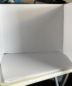 24 Pack Privacy Shields for Student Desks, Privacy folders for Student Testing Desk dividers- Includes Extra Labels 24 26 61t swUL64L