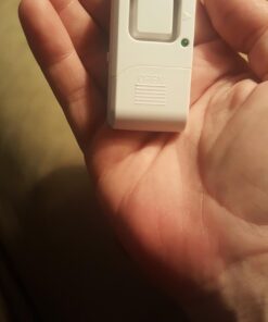 GE Personal Security Window and Door Alarm, 2 Pack, DIY Protection, Burglar Alert, Wireless Chime/Alarm, Easy Installation, Home Security, Ideal for Home, Garage, Apartment and More, 45115 White 49 61t04zOC5dL