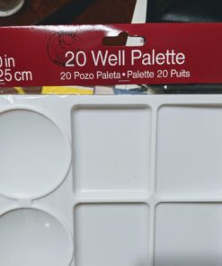Yasutomo Palette Plastic Fold Up 3 Sections 8 1/4" x 3 3/4" x 5/8" 10 61t0JF9O6rL
