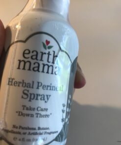 Earth Mama Herbal Perineal Spray | Safe for Pregnancy and Postpartum Recovery, Witch Hazel Natural Cooling Spray for After Birth Feminine Care Essentials, Benzocaine & Butane Free, 4-Fluid Ounce Unscented 4 Fl Oz (Pack of 1) 40 61t0mi fGTL 2