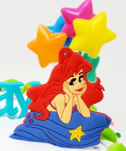 Little Mermaid Princess Ariel Birthday Cake Topper Set (Unique Design) 11 61t4f758edL