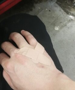 ESTWING Sure Strike Drilling/Crack Hammer - 3-Pound Sledge with Fiberglass Handle & No-Slip Cushion Grip - MRF3LB,Blue/Yellow 3 lbs (Pounds) 23 61t5CIma3wL