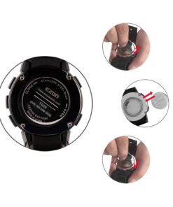 EZON T029 Men's Digital Sports Outdoor Watches with Pedometer Calorie Counter Waterproof Wristwatch black 20 61t5D0WGRFL