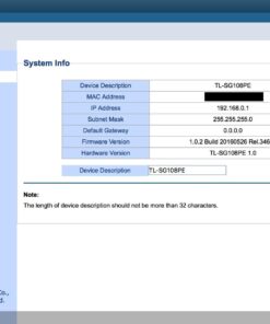 TP-Link TL-SG108PE, 8 Port Gigabit PoE Switch, Easy Smart Managed, 4 PoE+ Ports 64W, Plug & Play, Sturdy Metal w/ Shielded Ports, Fanless, QoS, Vlan & IGMP 8 Port PoE+ 20 61t5QePNBtL