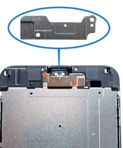 MMOBIEL Home Button Compatible with iPhone 6/6 Plus - Flex Cable Connector - Replacement - Incl. Screwdrivers - White 13 61t6CBF2XL