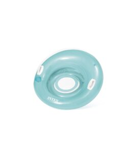 INTEX 58883EP Inflatable Sit 'N Lounge Pool Float: Heavy Duty Grab Handles – 47" Diameter – 220lb Weight Capacity – One Lounge – Color May Vary 47" 16 61t6rdF8mcL