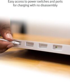 Twelve South MagicBridge | Connects Apple Magic Trackpad 2 to Apple Magic Keyboard Allowing Them to be one Unit for Desk or Lap use - Trackpad and Keyboard not Included Regular Keyboard White 25 61t8PhHt iL