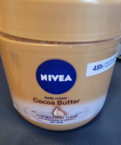 NIVEA Cocoa Butter Body Cream with Deep Nourishing Serum, Cocoa Butter Cream for Dry Skin, 16 Ounce Jar 44 61t8jbgCvlL