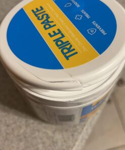 Triple Paste Diaper Rash Cream for Baby - 16 Oz Tub - Zinc Oxide Ointment Treats, Soothes and Prevents Diaper Rash - Pediatrician-Recommended Hypoallergenic Formula with Soothing Botanicals 16 Ounce 37 61t9OswkK2L