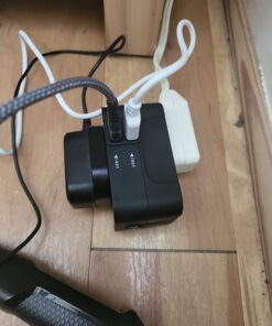 Travel Adapter, Worldwide All in One Universal Travel Adaptor Wall AC Power Plug Adapter Wall Charger with Dual USB Charging Ports for USA EU UK AUS Cell Phone Laptop Black 30 61t9QS37uKL